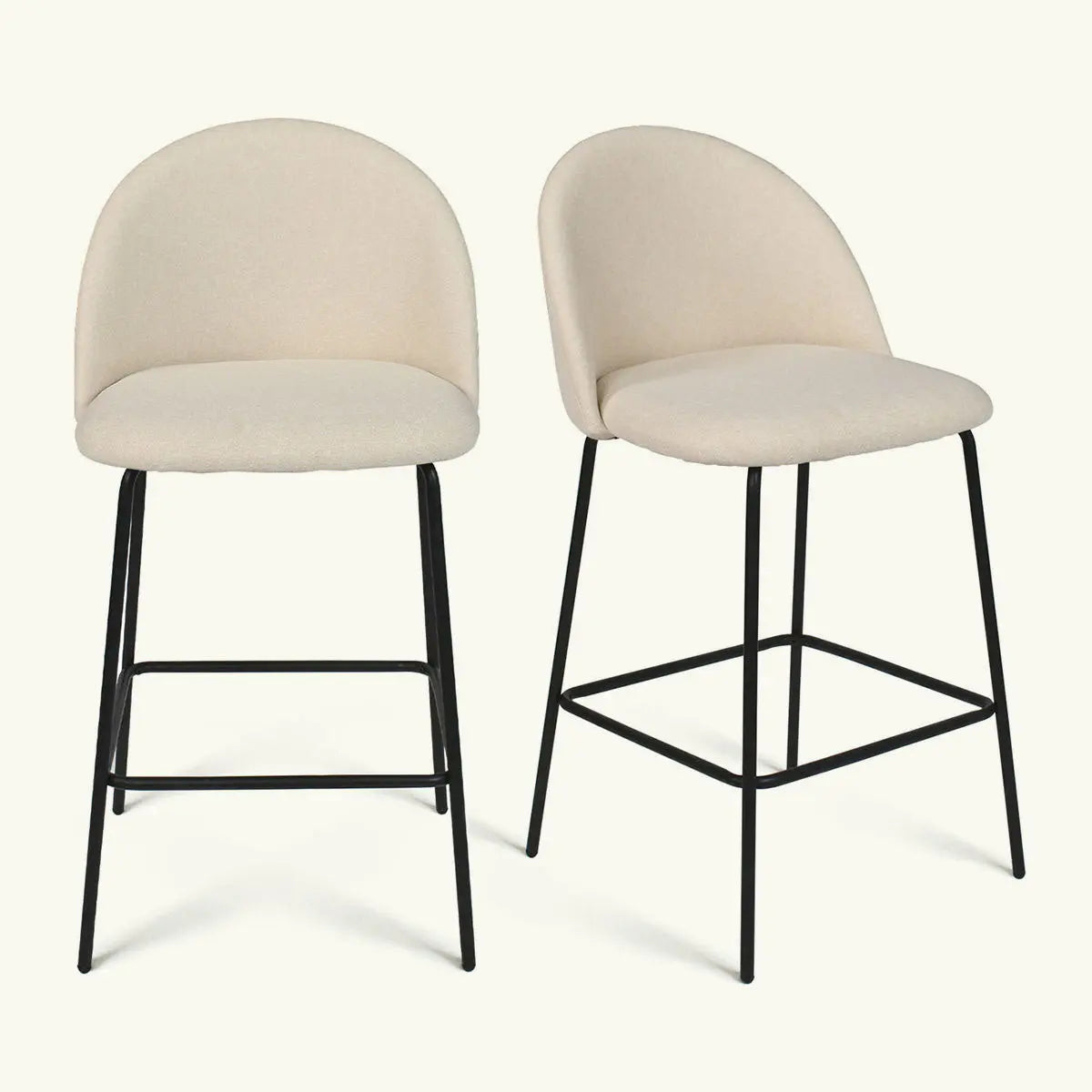 Nano 25“H Modern Counter Stool (Set of 2)