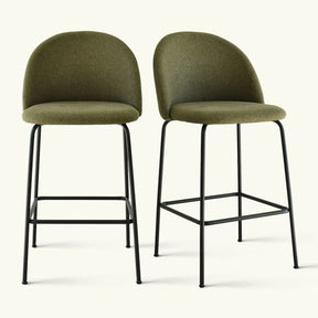 Nano 25“H Modern Counter Stool (Set of 2)