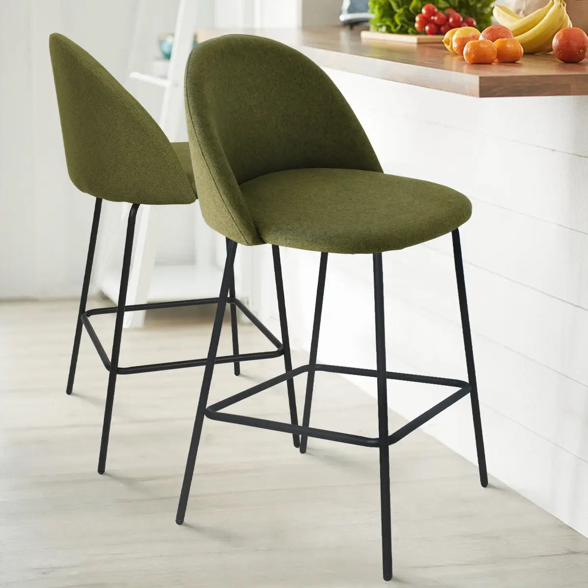 Nano 25“H Modern Counter Stool (Set of 2)