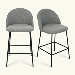 Nano 25“H Modern Counter Stool (Set of 2)