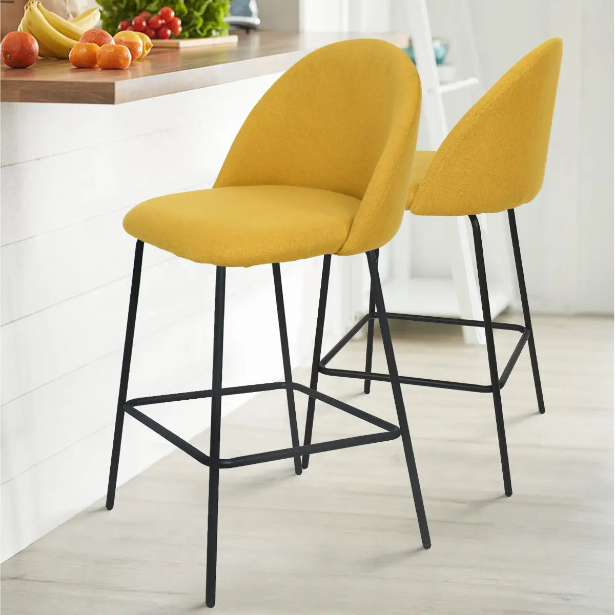 Nano 25“H Modern Counter Stool (Set of 2)