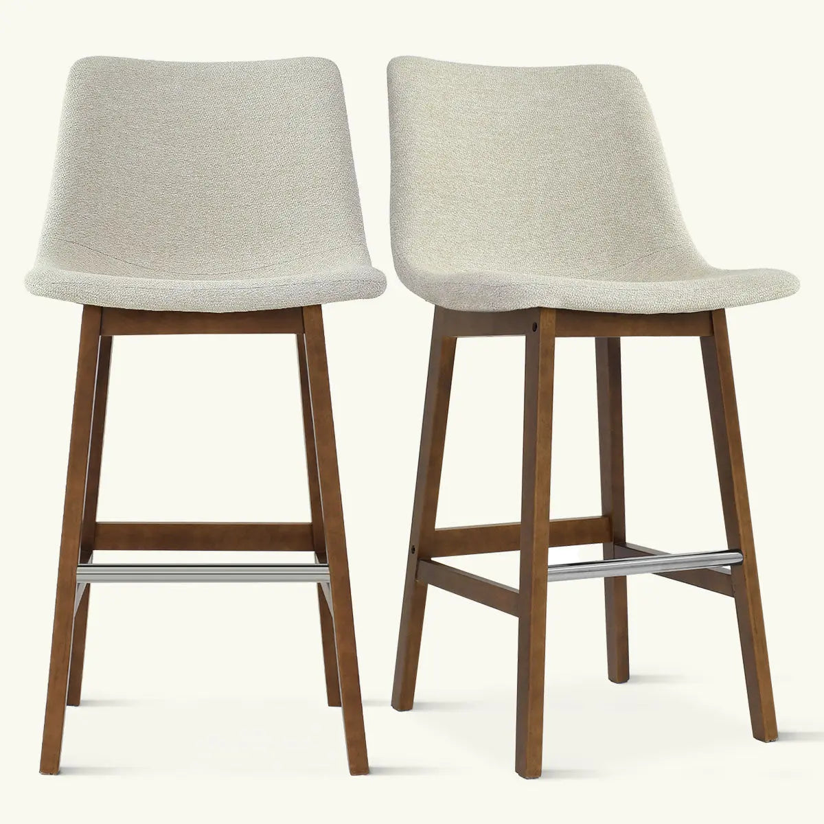 South 28.5"H Bar Stool Set of 2