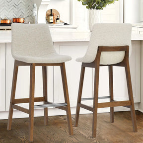 South 28.5"H Bar Stool Set of 2