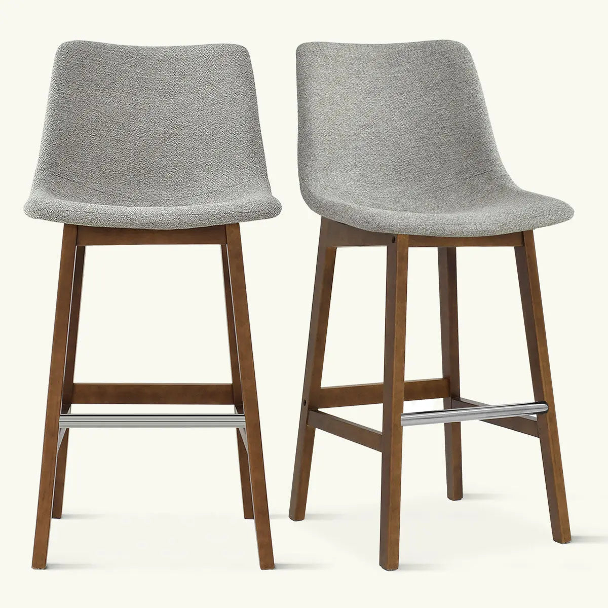 South 28.5"H Bar Stool Set of 2