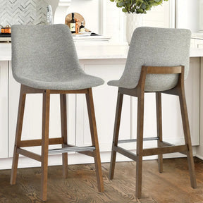 South 28.5"H Bar Stool Set of 2